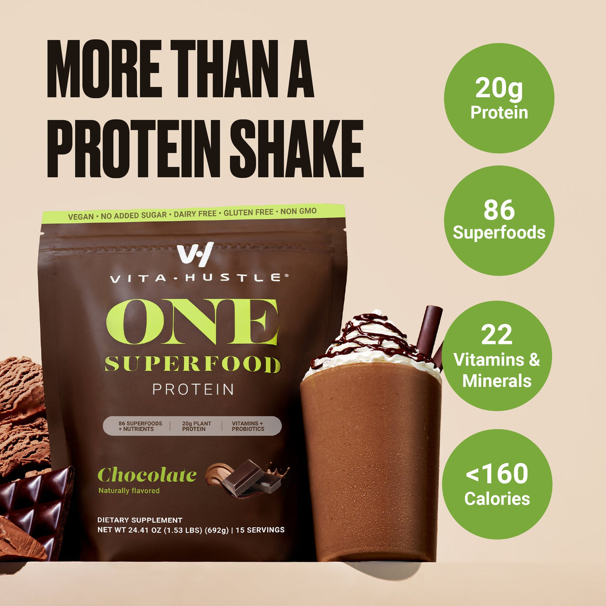 VITAHUSTLE ALL-IN-ONE NUTRITION SHAKE