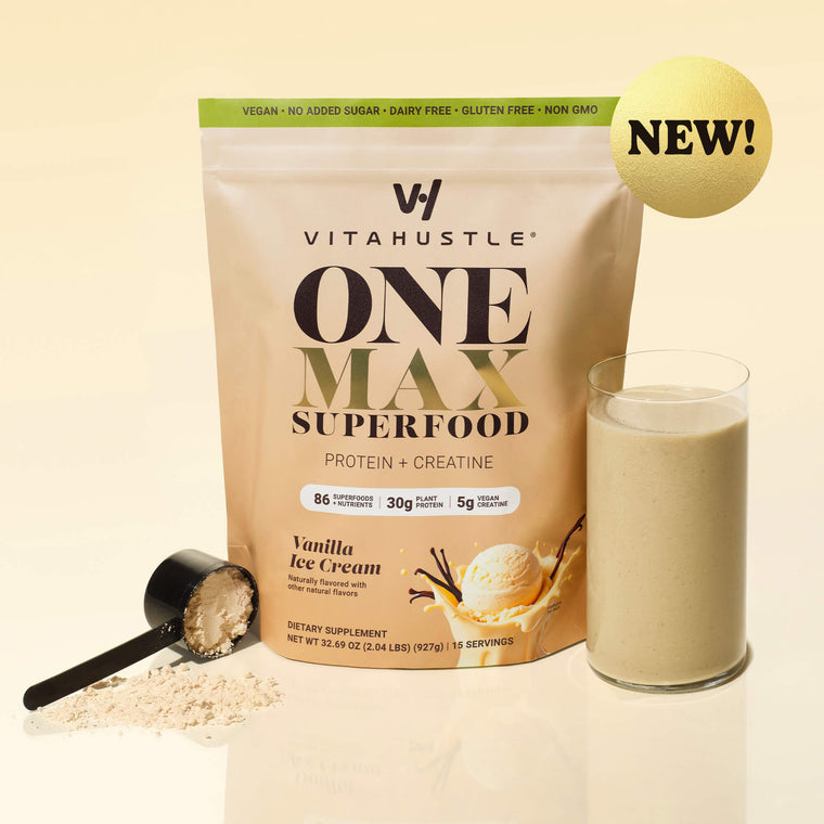 VITAHUSTLE ONE MAX SUPERFOOD PROTEIN + CREATINE