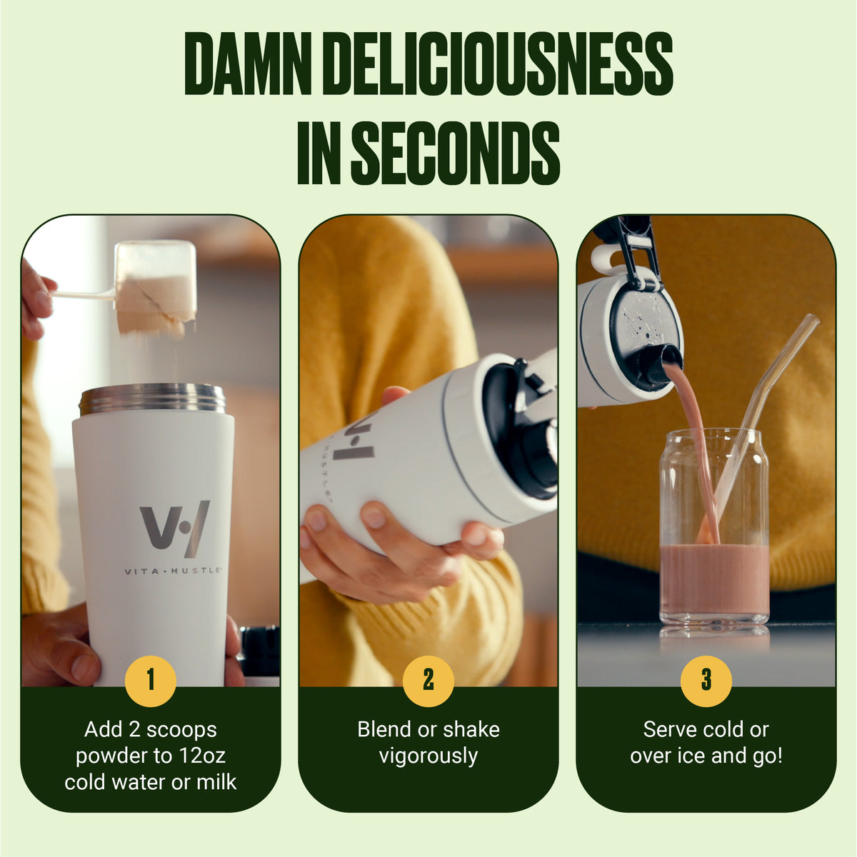 VITAHUSTLE ALL-IN-ONE NUTRITION SHAKE