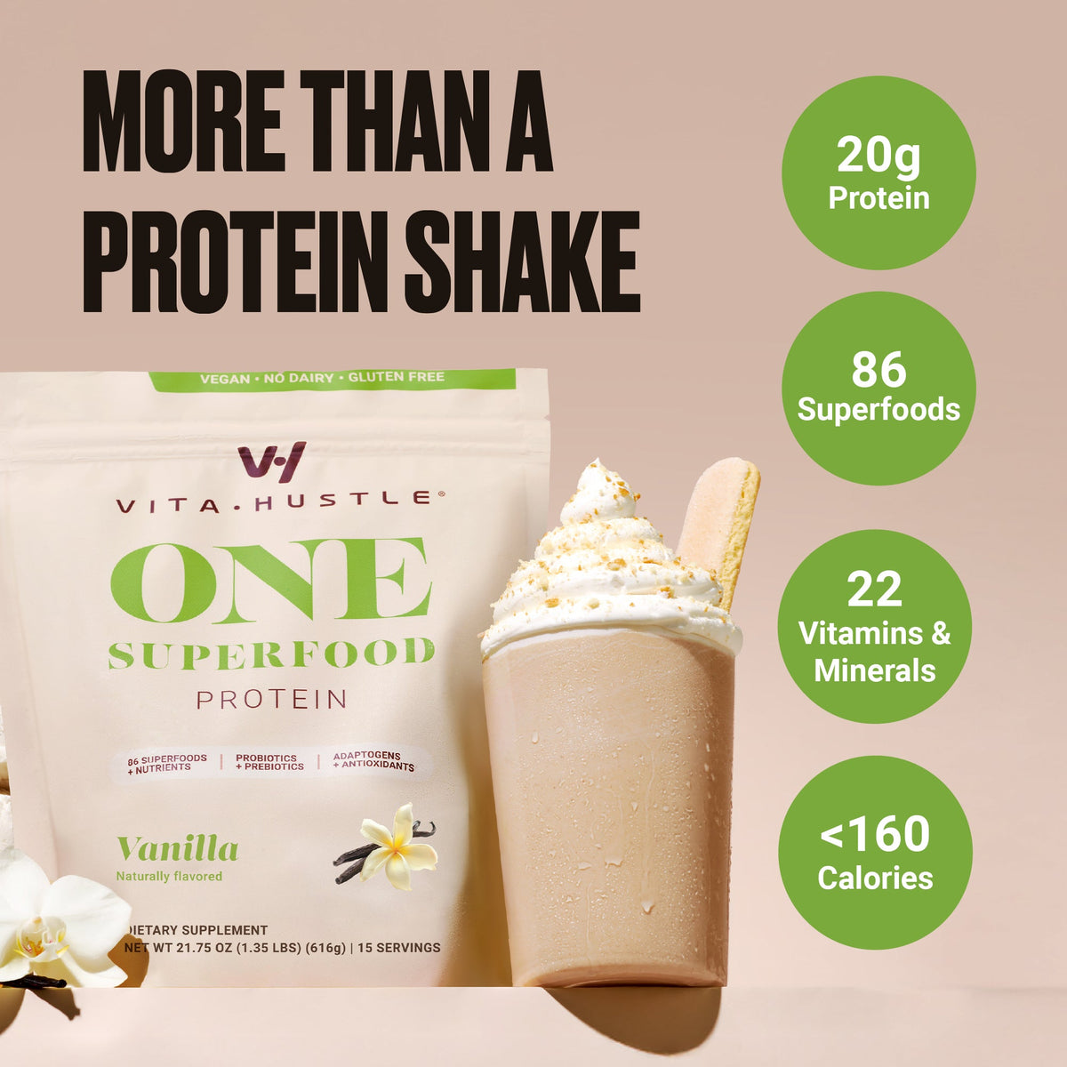 VITAHUSTLE ALL-IN-ONE NUTRITION SHAKE