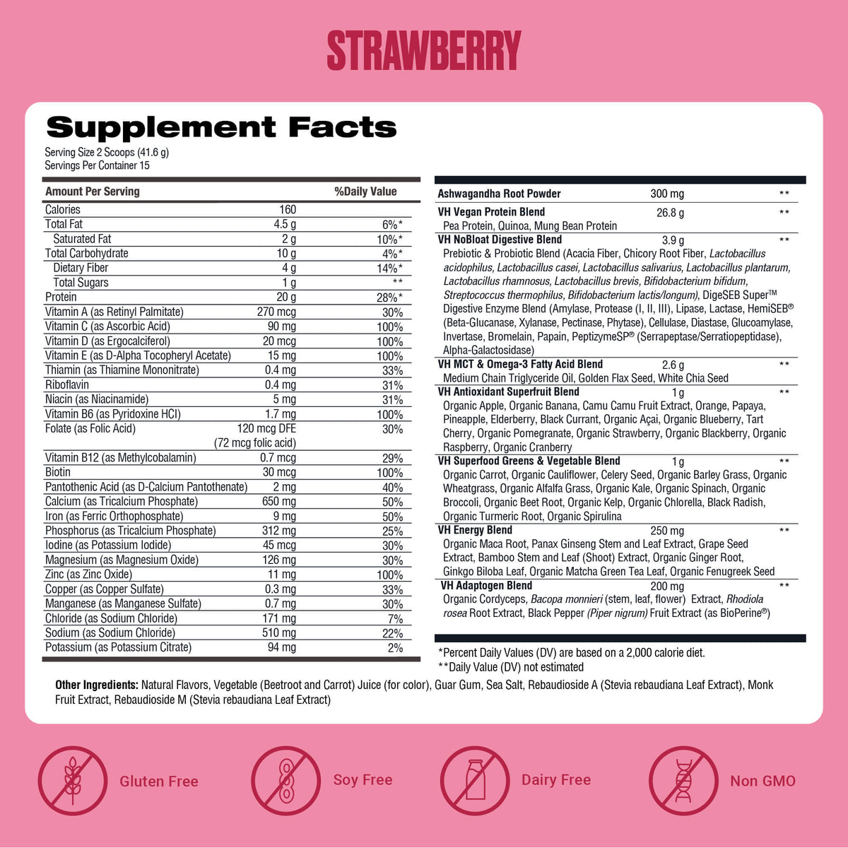 VITAHUSTLE ALL-IN-ONE NUTRITION SHAKE