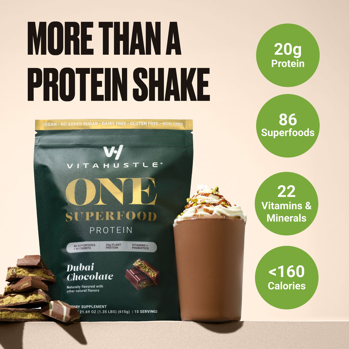VITAHUSTLE ALL-IN-ONE NUTRITION SHAKE