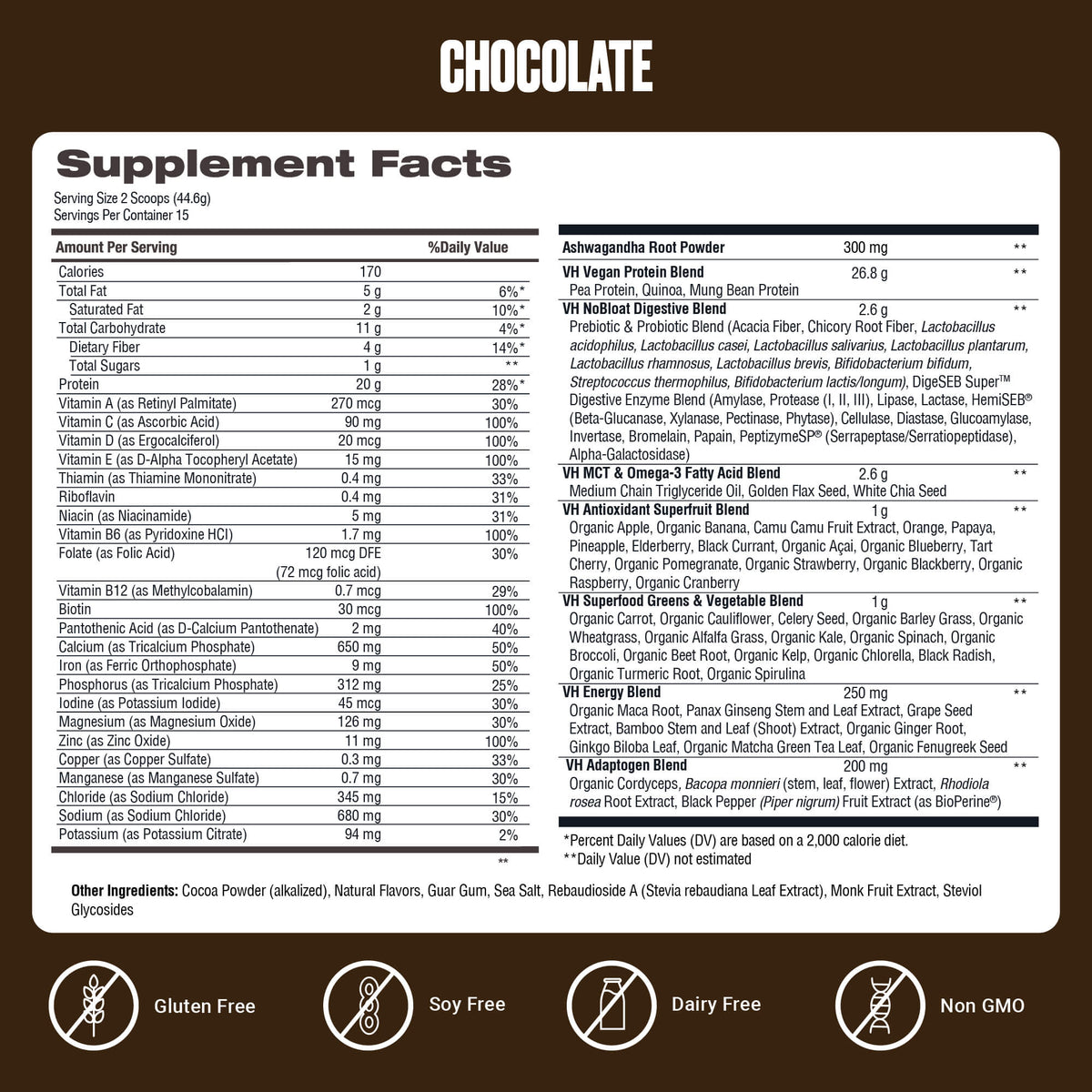 VITAHUSTLE ALL-IN-ONE NUTRITION SHAKE