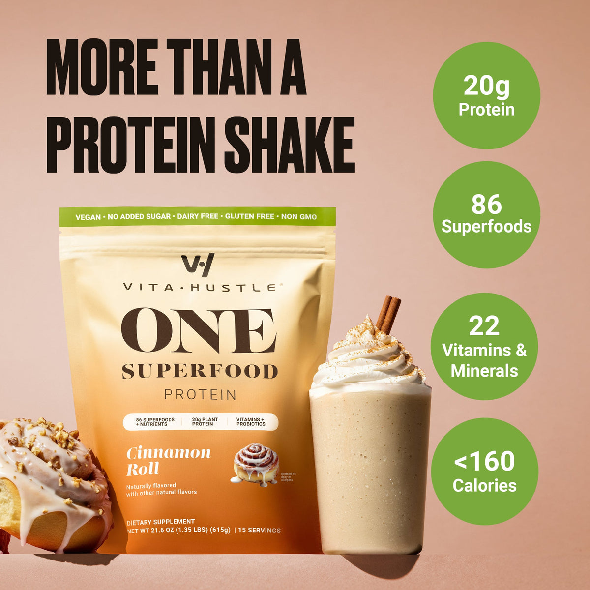 VITAHUSTLE ALL-IN-ONE NUTRITION SHAKE