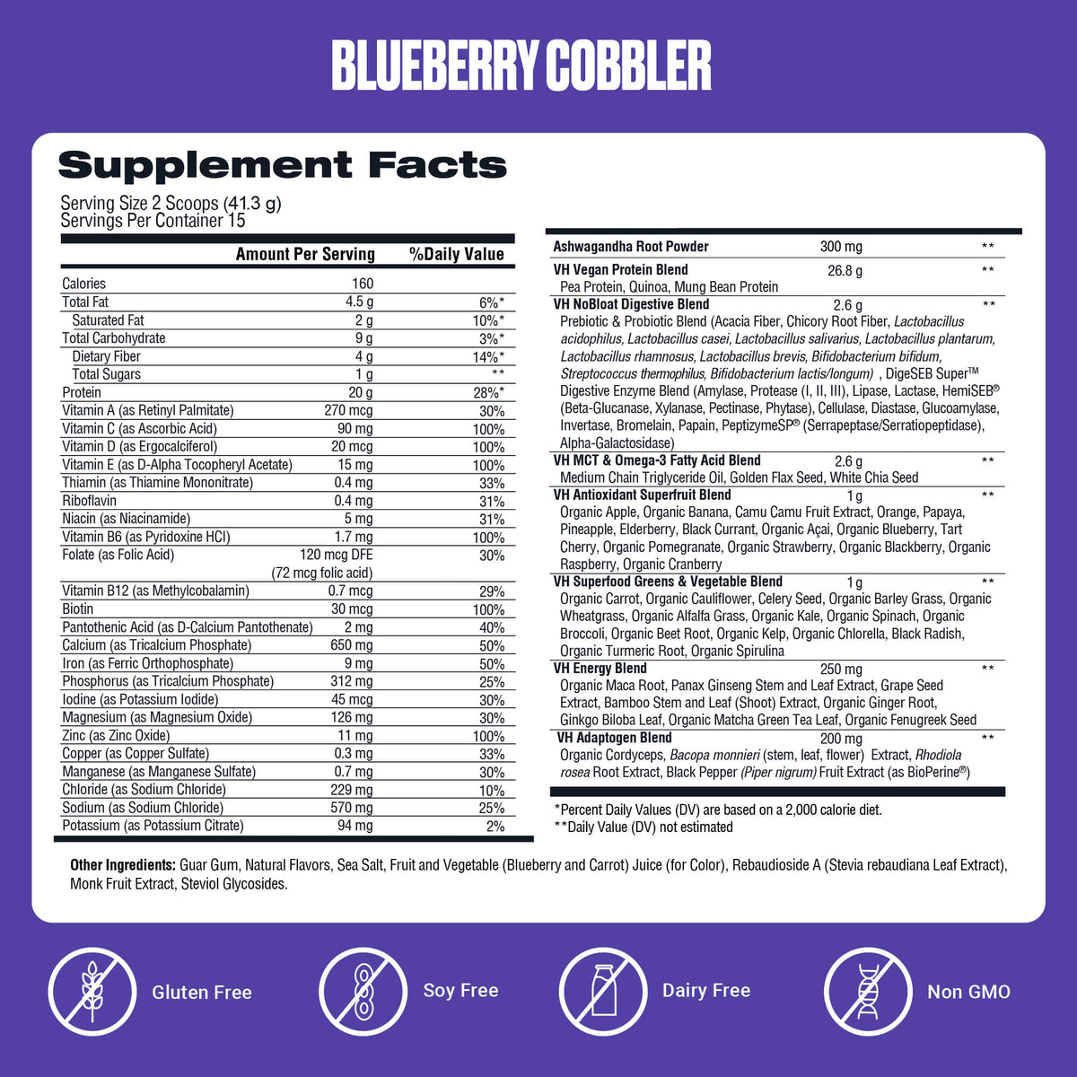 VITAHUSTLE ALL-IN-ONE NUTRITION SHAKE